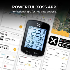Cycling GPS Computer G2+ Wireless, ANT+, Waterproof