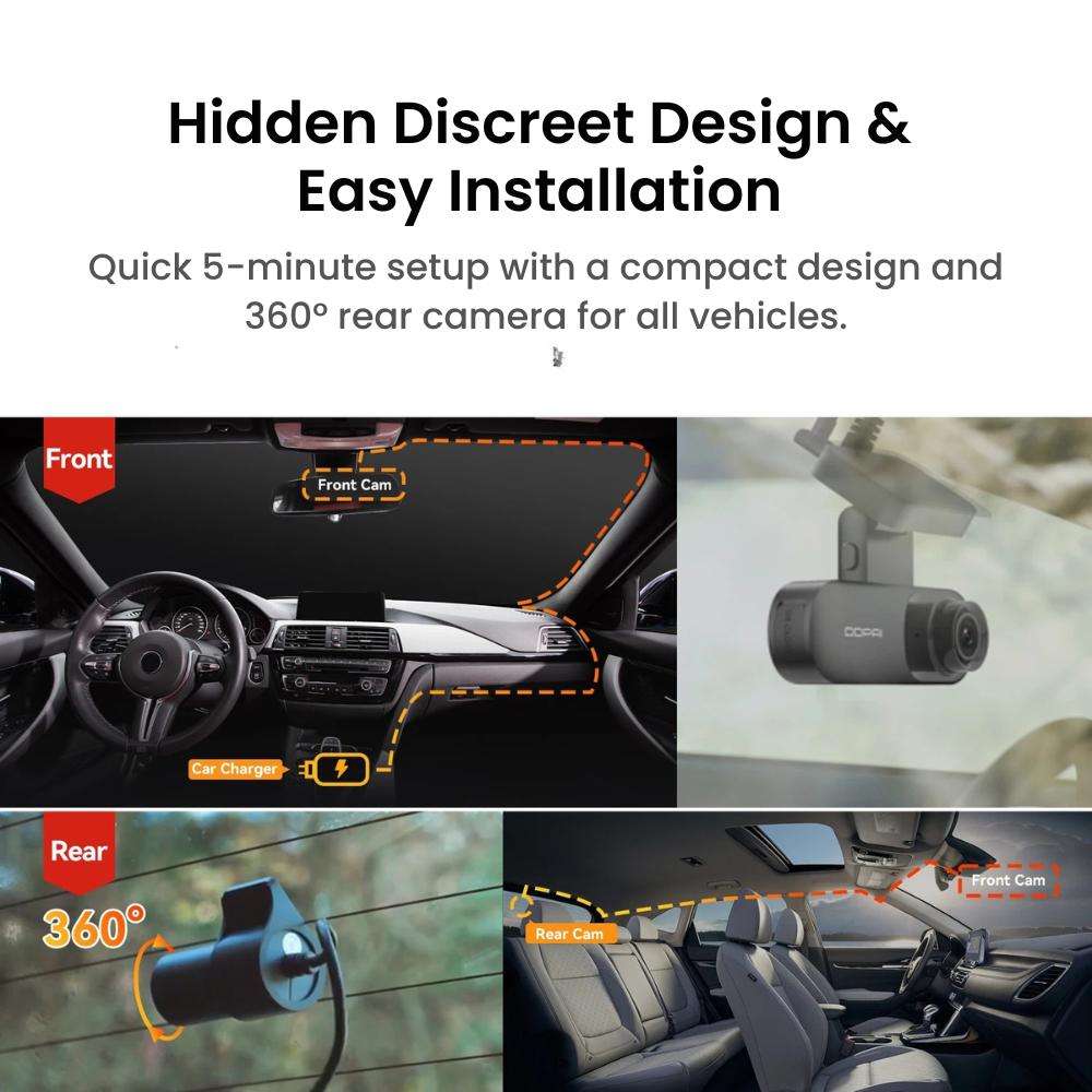 DDPAI_Mola_N3_Pro_2.5K_Dual_Dash_Cam_Front___Rear_-_Installation