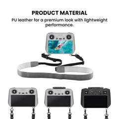 DJI Controller Leather Neck Strap — Adjustable