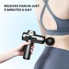 Deep Tissue Massage Gun — 30-Speed Percussion