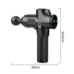 Deep Tissue Massage Gun — 30-Speed Percussion