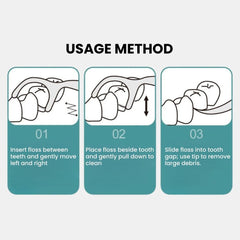 Dental Floss Picks Bulk 50-1000pcs Oral Care Cleaning Tools