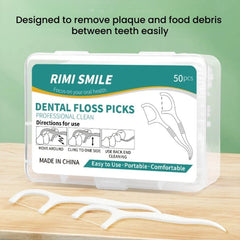 Dental Floss Picks Bulk 50-1000pcs Oral Care Cleaning Tools