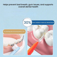 Dental Picks Kit – Interdental Brushes & Floss Sticks 30pcs