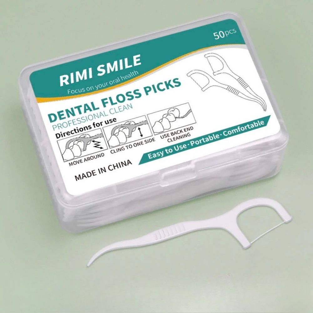 Dental Floss Picks Bulk 50-1000pcs Oral Care Cleaning Tools