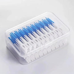 Dental Floss Picks & Interdental Brushes for Oral Care 200pcs