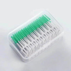 Dental Floss Picks & Interdental Brushes for Oral Care 200pcs