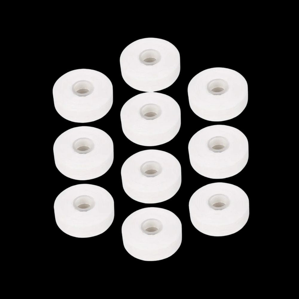 Dental Floss Refills 10 Rolls AZDENT Waxed Mint Flat Wire