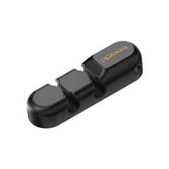 Desktop Cable Organizer Clips — Flexible Wire Holder