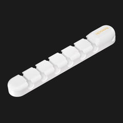 Desktop Cable Organizer Clips — Flexible Wire Holder