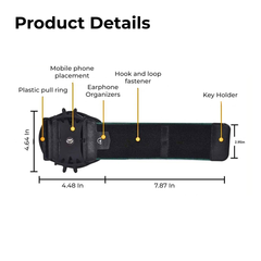 Reflective Detachable Running Armband Phone Holder