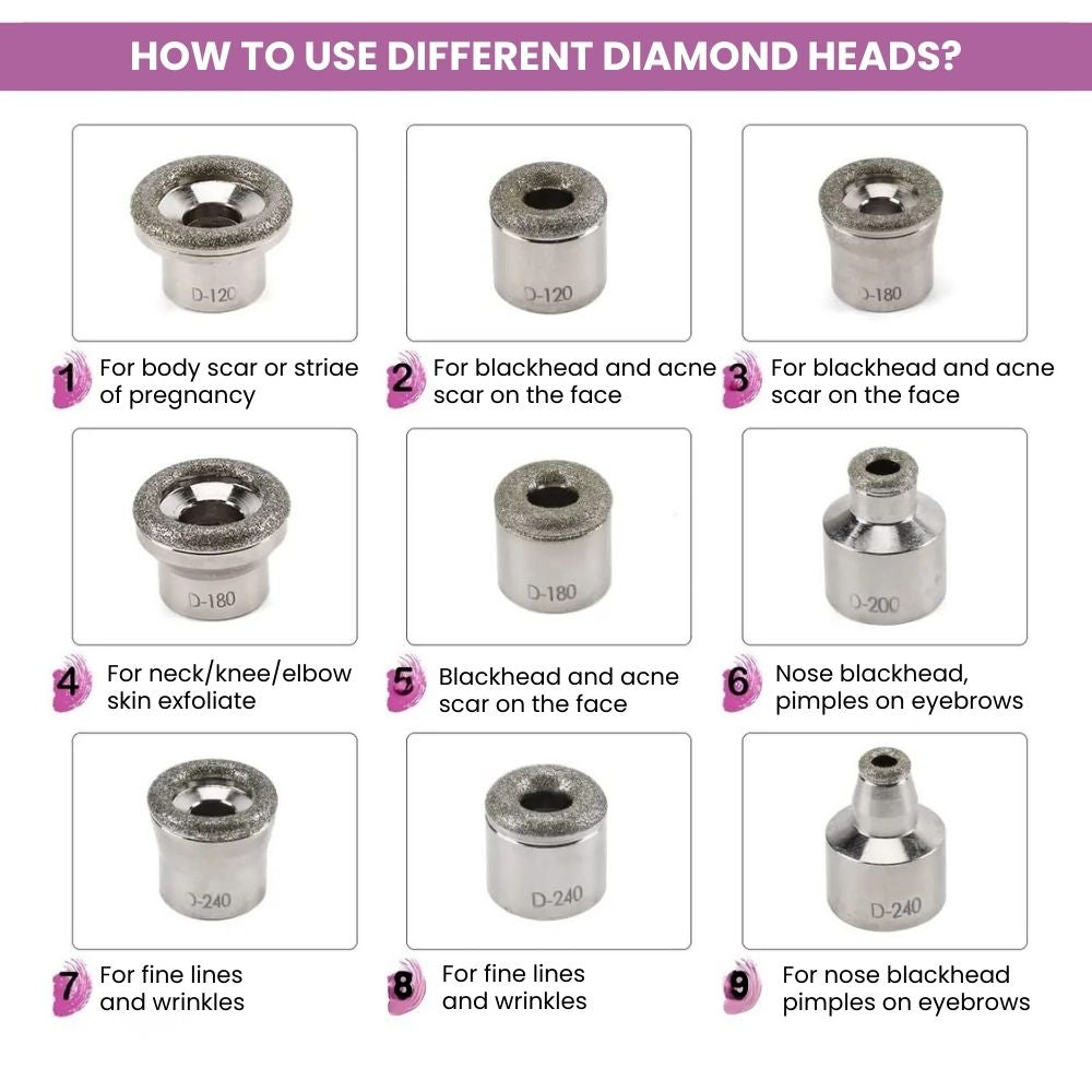 Diamond Microdermabrasion Facial Machine - details
