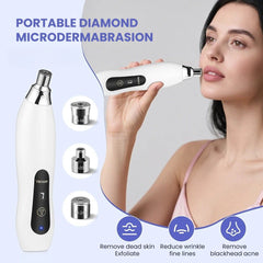 Diamond Microdermabrasion Facial Peeling Device 60KPa - features