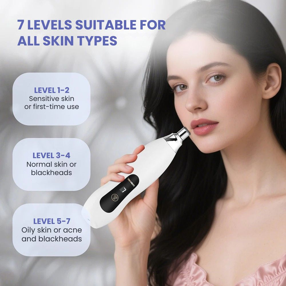 Diamond Microdermabrasion Facial Peeling Device 60KPa - 7 levls