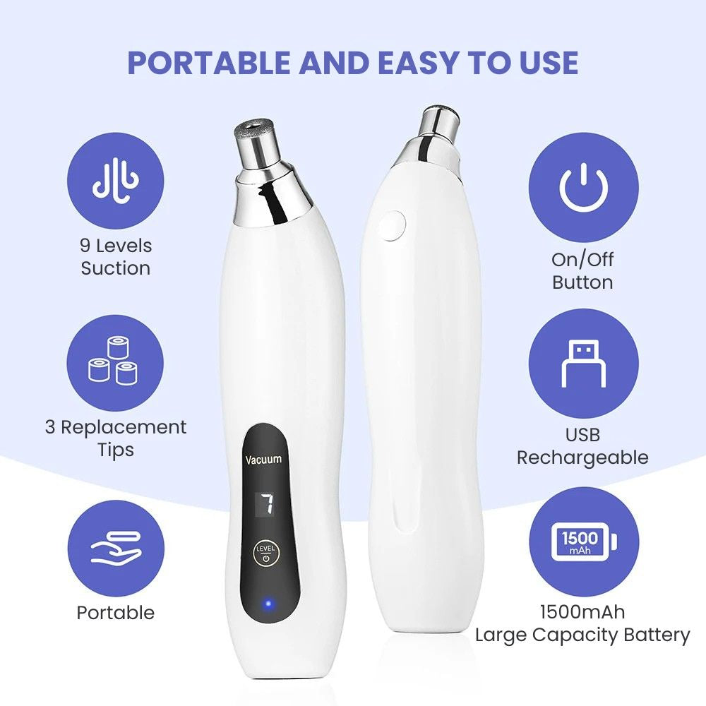 Diamond Microdermabrasion Facial Peeling Device 60KPa - easy to use