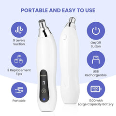 Diamond Microdermabrasion Facial Peeling Device 60KPa - easy to use