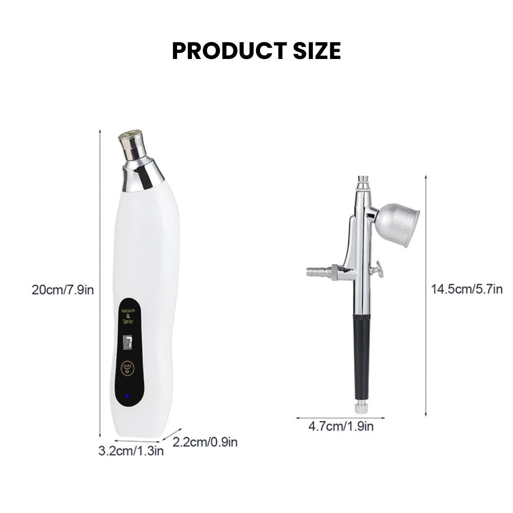 Diamond Peel Blackhead Remover — 2-in-1 Pore Vacuum - size
