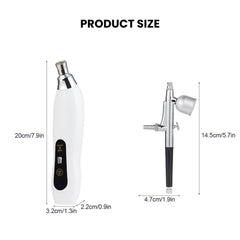 Diamond Peel Blackhead Remover — 2-in-1 Pore Vacuum - size