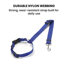 Dog Car Seat Belt & Harness — Adjustable Safety Tether