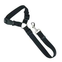 Dog Car Seat Belt & Harness — Adjustable Safety Tether