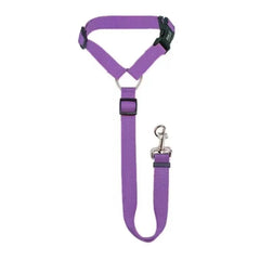 Dog Car Seat Belt & Harness — Adjustable Safety Tether