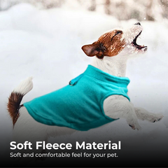 Warm Winter Dog Fleece Jacket for Small Pets