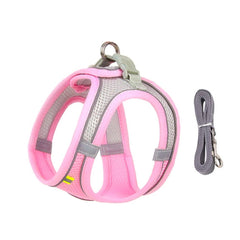 Dog Harness Leash Set for Small Dogs — Adjustable
