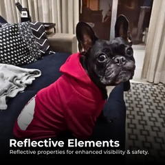 Warm Dog Hoodie Jacket for Large Dogs