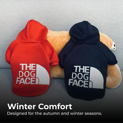 Warm Dog Hoodie Jacket for Large Dogs