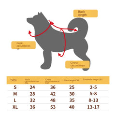 Warm Fleece Dog Hoodie Vest for Small-Medium Pets