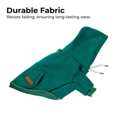 Warm Fleece Dog Hoodie Vest for Small-Medium Pets