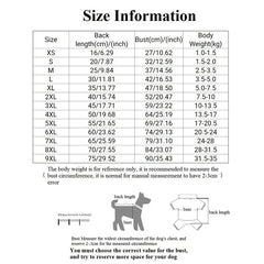 Solid Dog Jacket Hoodie for All Sizes
