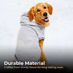Solid Dog Jacket Hoodie for All Sizes