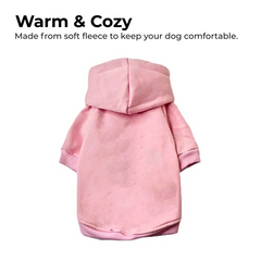 Solid Dog Jacket Hoodie for All Sizes