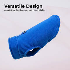 Warm Dog Jacket Vest with D-Ring for Small Pets