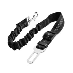 Dog & Pet Car Seatbelt — Reflective Bungee Safety Lead
