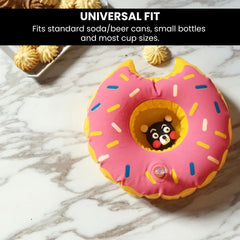 Donut Inflatable Drink Holder — Pool Float Coaster - universal fit