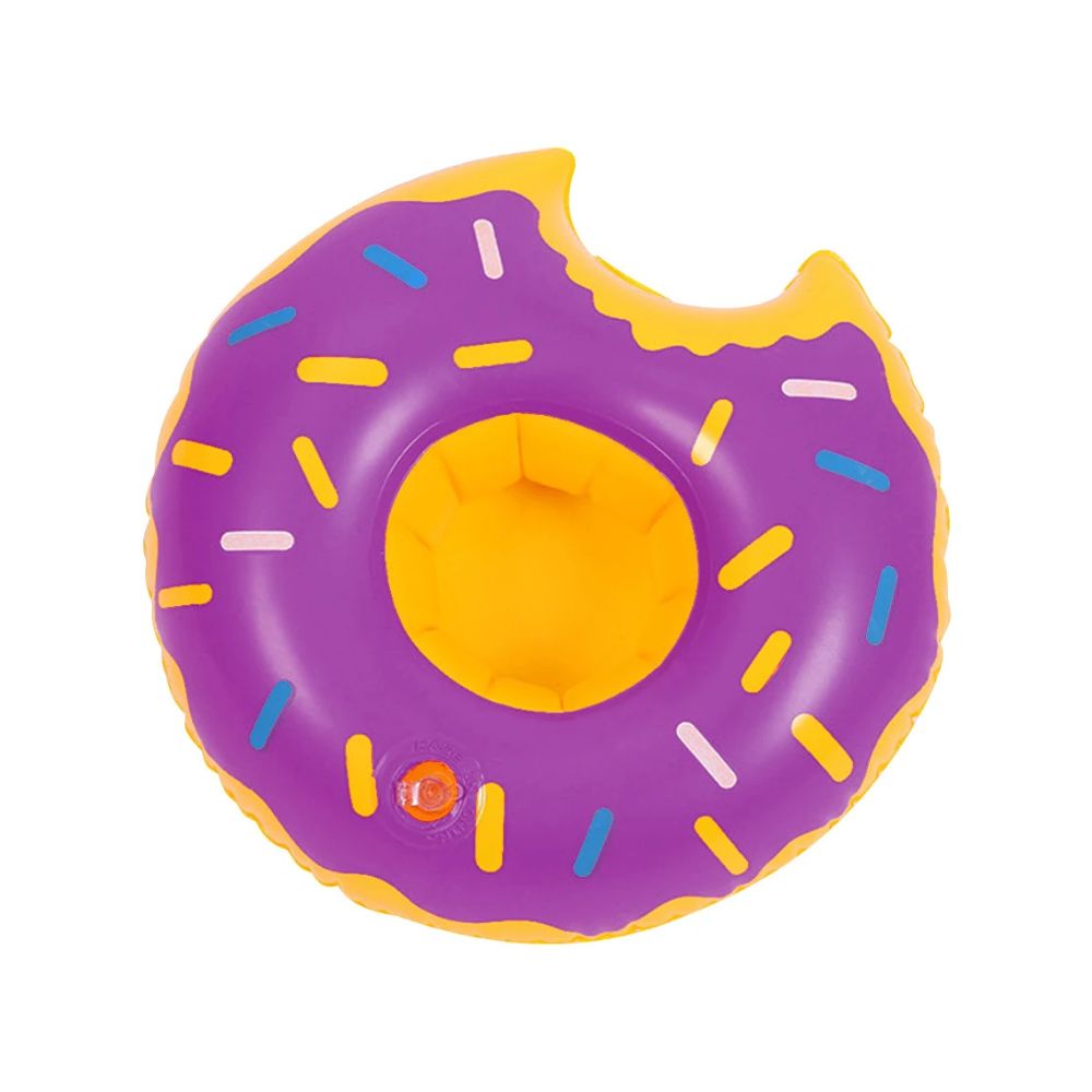 Donut Inflatable Drink Holder — Pool Float Coaster