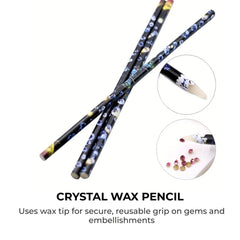 Dotting Wax Pencil Tool for Nail Art Crystals & Stones