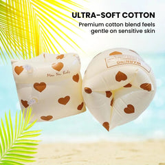 Double-Airbag Inflatable Pool Armbands — Kids & Adults