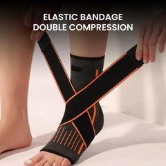 Double Compression Sports Ankle Support Brace