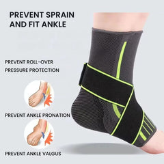 Double Compression Sports Ankle Support Brace