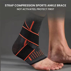 Double Compression Sports Ankle Support Brace
