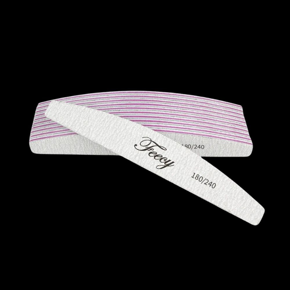 Pro Nail File & Buffer Kit — Multi-Grit 12-Piece Set