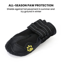 Durable Dog Boots — Non-Slip Paw Protectors