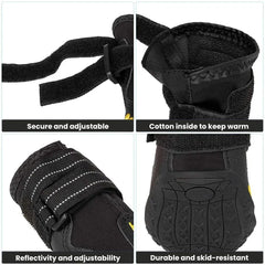 Durable Dog Boots — Non-Slip Paw Protectors