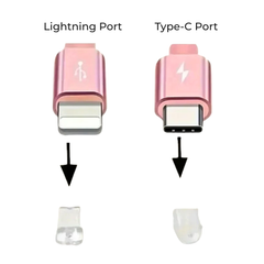 Cute Teddy Dust-Plug Phone Charm — Lightning & Type-C