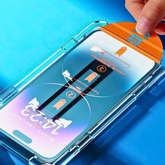 Dust Free Glass Protector iPhone 16 15 14 Pro Max