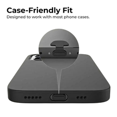 Magnetic USB-C Dust Plug Phone Mount