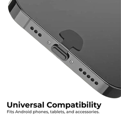 Magnetic USB-C Dust Plug Phone Mount